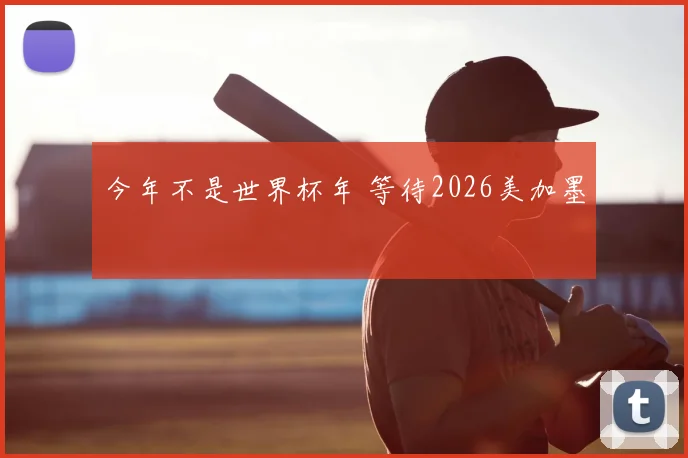 今年不是世界杯年 等待2026美加墨